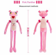 2026 Animation Pink Panther Stuffed Animals Plush Toys Doll Kids Birthday Gift