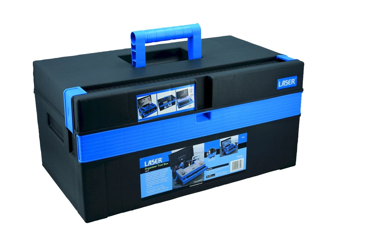 Laser Tools 8652 Organiser Tool Box 500mm 19.5