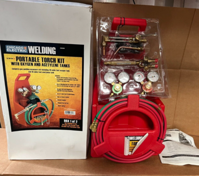 Miei T　0418 Chicago Electric Portable Welding Torch Kit Without Tanks