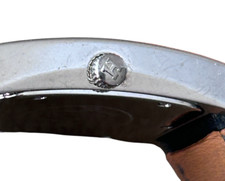 HERMES Heure H Watch HH1.510 Quartz BLACK Leather Batt Replaced 2025 From Japan 16