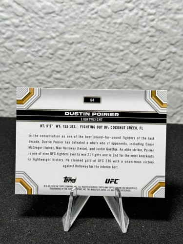 Réfracteur à prisme base UFC chromé 2024 Topps 1 - 200 - COMPLÉTEZ VOTRE SET - PYC - Photo 79/237