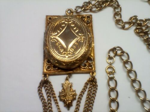 Victorian Inspired Locket Necklace - image 1