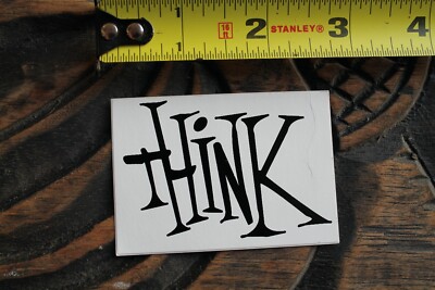 Think Skateboards San Francisco Graffiti White Z27 Vintage