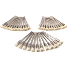 36 Polishing Brushes Jewelers Soft 1/4" Tool Jewelry Cleaning Tools
