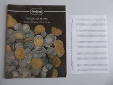 B20) GLENDININGS AUCTION CATALOGUE. THE REIGATE HOARD 1992 �10.00