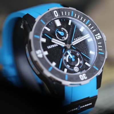 Ulysse Nardin Diver NET Azure 44mm 1183-170-2B Full Set