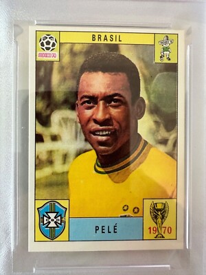 Panini - WC Mexico 70 - Tarjeta suelta original Pelé