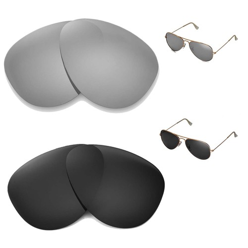 WL Polarized Titanium + Black Lenses 