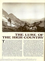 Mountain Climbing - The Lure Of The High Country + Genenealogy