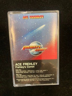Ace Frehley Frehley's Comet 1987 Cassette Megaforce Atlantic KISS 81749-4