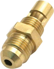 S&S Threaded Fuel Inlet Seat 6AN .160" ID for Super E/G Carburetor