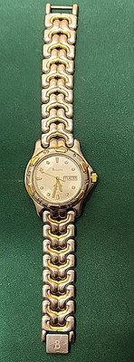 Vtg Bulova Marine Star Quartz T5 Water Resistant 100m-W/Extra