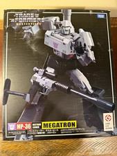Takara Tomy Transformers Masterpiece MP-36 Megatron Figure With Gun Stand Heads