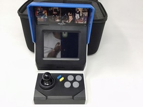 SNK 40th Ann. NEOGEO MINI Arcade Console, 3.5" Screen with 40 Classic Bundle