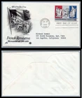 US FDC # C120 45c French Revolution  ArtCraft/PCS Addres. s.cancel 1989, 9Q4474
