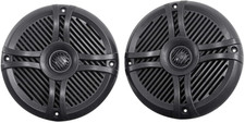 Pair RMSTS65B 800W 6.5" 2-Way Marine Boat Speakers, 4 Ohm, Waterproof, Uv-Resist