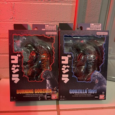 Set of two Bandai Namco Godzilla Action Figure Age Level 4-7 