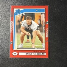 Panini Donruss Tanner McLachlan Bengals Rated Rookie Press Proof #324
