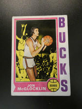 1974 NBA TOPPS BASKETBALL CARD #37 JON MCGLOCKLIN