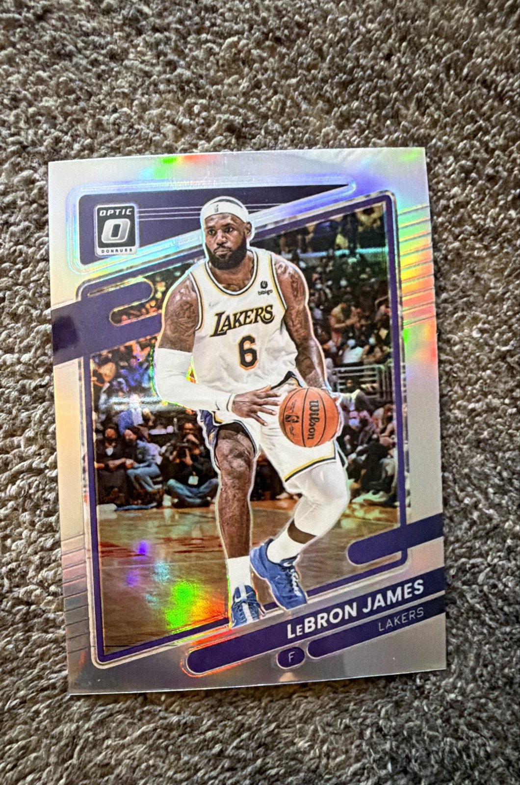 2021-22 Panini Donruss Optic - LeBron James #41 Holo Prizm
