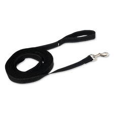 Polyester Slip Lead Dog Leash 20 Feet Long Black Color