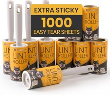 Lint Roller 1, 000 Sheets - Lint Rollers for Pet Hair Extra Stiy,