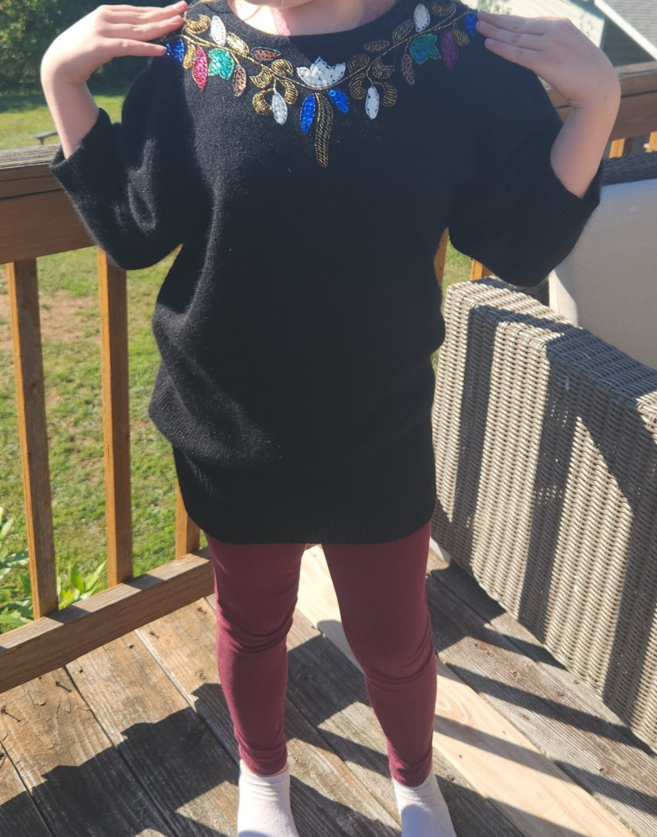 I.B. Diffusion Sequin Beaded Sweater - image 3