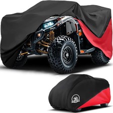 ATV Cover, Heavy Duty Waterproof Oxford Fabric Protective 4 Wheeler Quad Cover f