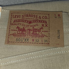 Deadstock NOS NWT Vintage 2008 Levi’s 501XX 32x36 STF Khaki Jeans — photo 2