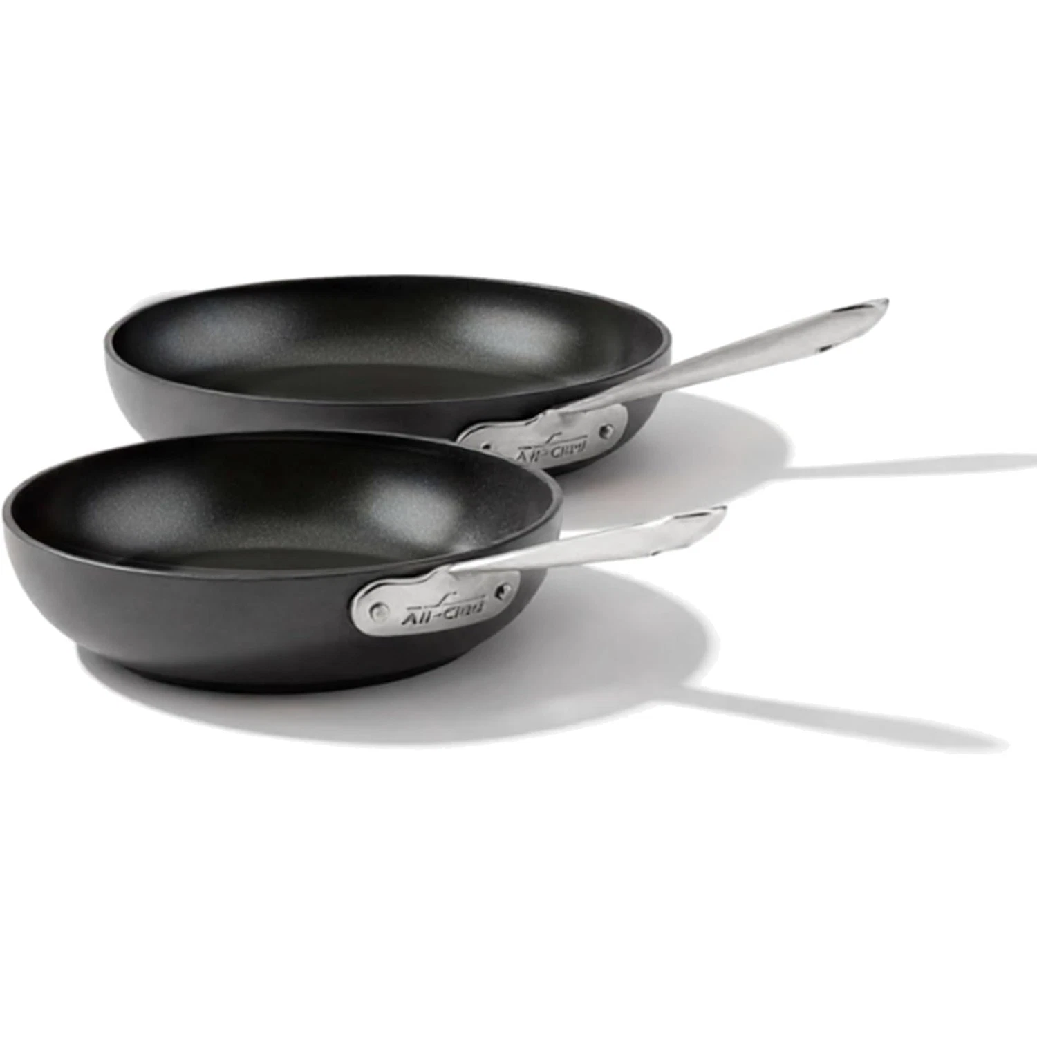 HA1 Hard Anodized Non Stick Fry Pan Set 2 Piece, 8, 10 Inch, Induction, Oven ...