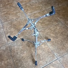 Vintage Pearl snare drum stand. Very Sturdy. Stamped Made In Taiwan R.O.C.