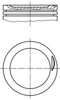 Kolben Mahle 030 83 00 FüR Audi VW 3B6 B6 8EC 8E2 Passat 3B3 A6 C5 8ED B7 ALT A4