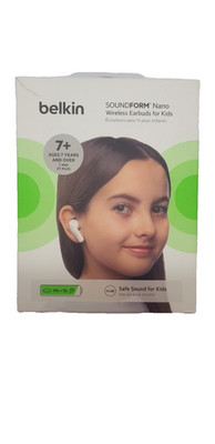 Belkin SoundForm Nano True Wireless Earbuds Bluetooth Kids B-Ware Neuwertig