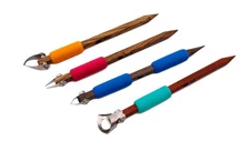 The Original : 4-Pack Pottery Carving Tool Set ‚ P11, P19, FP1, X2, Clay Carv...