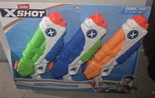 ZURU XSHOT WATER TYPHOON THUNDER TOY WATER BLASTER 3 PACK BY ZURU - MULTI
