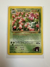 Pokémon TCG Gym Challenge Erika's Ivysaur Card 41/132 Unlimited Uncommon LP+ on eBay