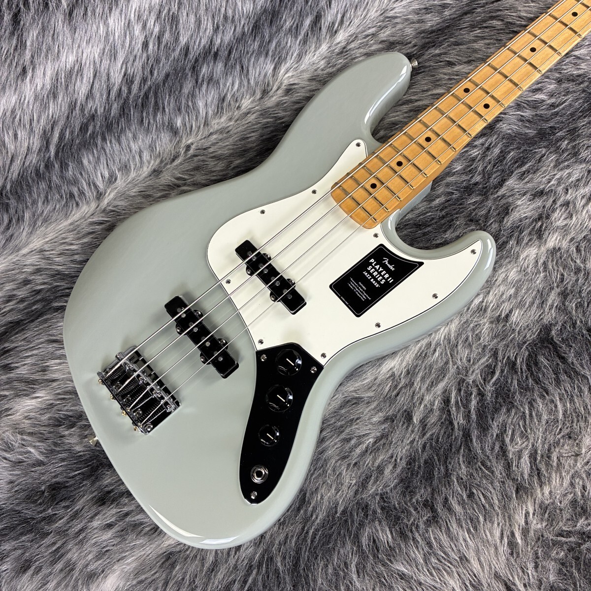 Fender Player II Jazz Bass Cactus Gray Used Electric Bass Guitar