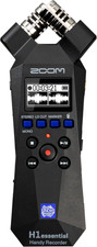 Zoom H1Essential Stereo Handy Recorder with 32-Bit Float, Accessibility, X/Y Mic