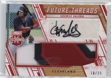 2019 Panini Elite Extra Edition Red 10/25 George Valera #FTS-GV Auto 0nr3