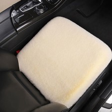 Fluffy Faux Sheepskin Truck Car Seat Cover Fuzzy Interior Accessories Cushion