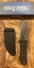 Cold Steel Kyoto II Fixed Blade Knife Full Tang 8Cr13MoV in All Black W/Shealth