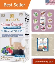 Revitalize with Wild Berries Colon Cleanse Tea - 25 Bags of Natural Wellness