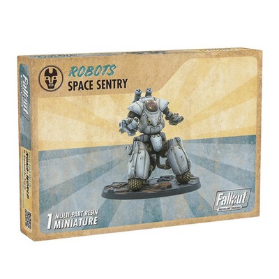 Modiphius Entert. Fallout Wasteland Warfare Space Sentry Resin Figur 32mm
