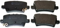 Hinterachse Denckermann B111183 Bremsbelagsatz, Scheibenbremse FüR Honda