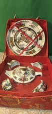 This Is A Vintage Chinese Miniature Porcelain Tea Set Made In Japan