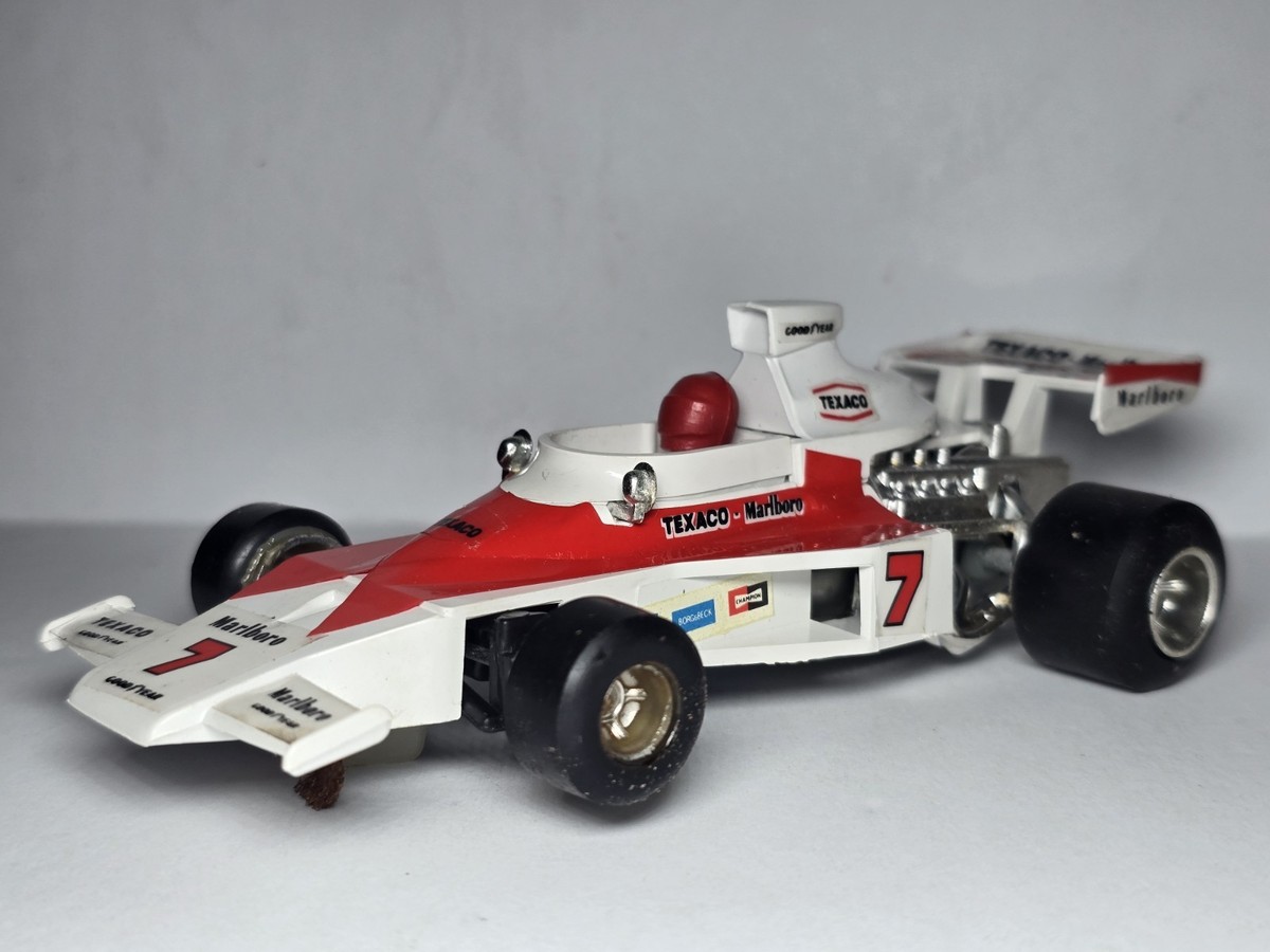 Vintage Strombecker Polistil McLaren Texaco F1 # 7 Art A100 1/32