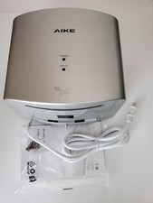 AIKE Limpiaparabrisas Secador de Manos Compacto 110V 1400W Plateado con Enchufe de 2 Pin Modelo AK2630