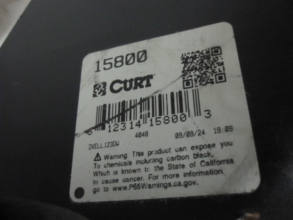 Приемник Curt 15800 задняя сцепка класс V квадратная трубка 2-1/2 дюйма грузоподъемность 20000 фунтов - Изображение 3 из 4