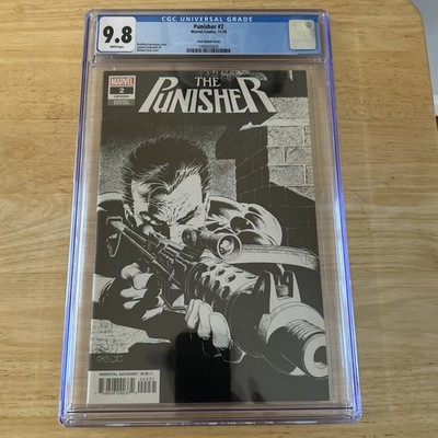Punisher 2 CGC 9.8 Zeck Sketch Cover