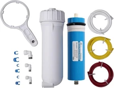 Huining 3012-500GPD Reverse Osmosis Membrane Housing Kit with 3/8 1/4 Quick
